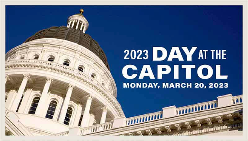 Promo for the 2023 Day at the Capitol event held by the California Craft Brewers Association
