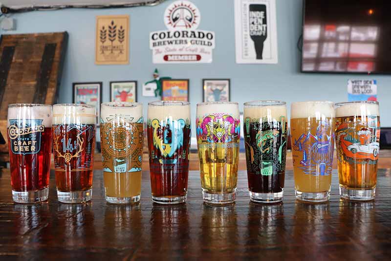 colorado brewers guild colorado pint day glasses