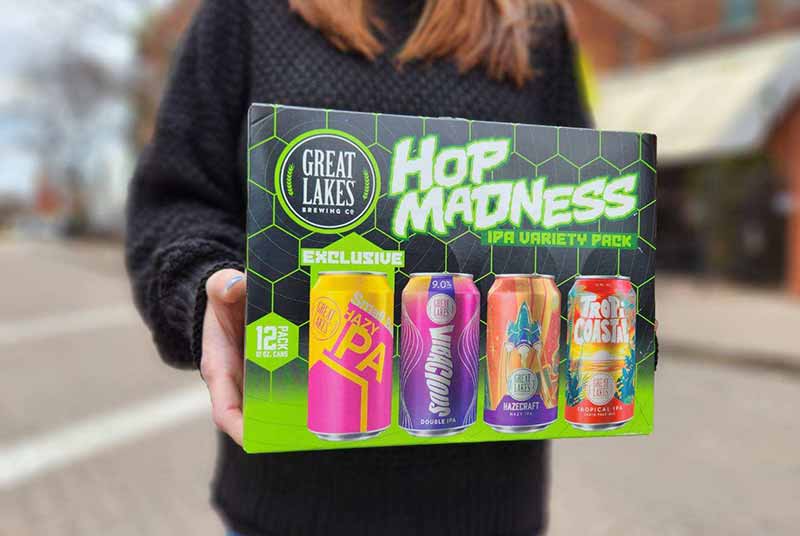 great lakes brewing company hop madness ipa beer variety packs