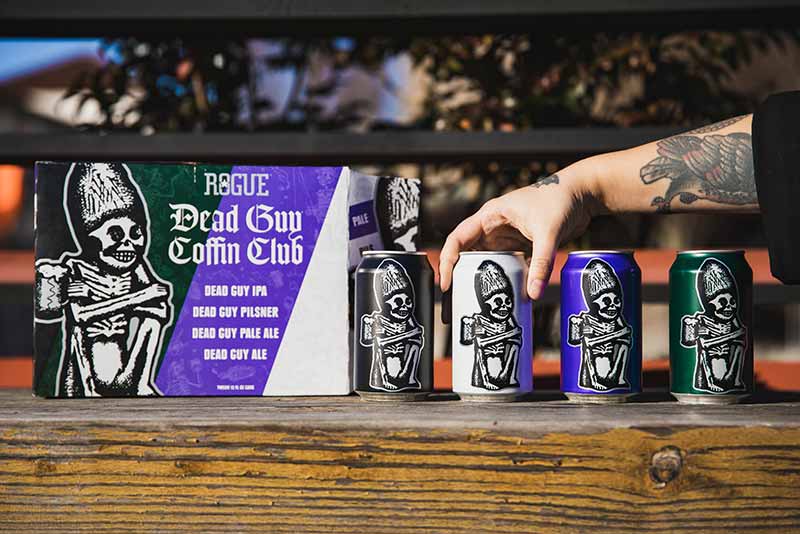 rogue ales rogue dead guy coffin club beer variety packs
