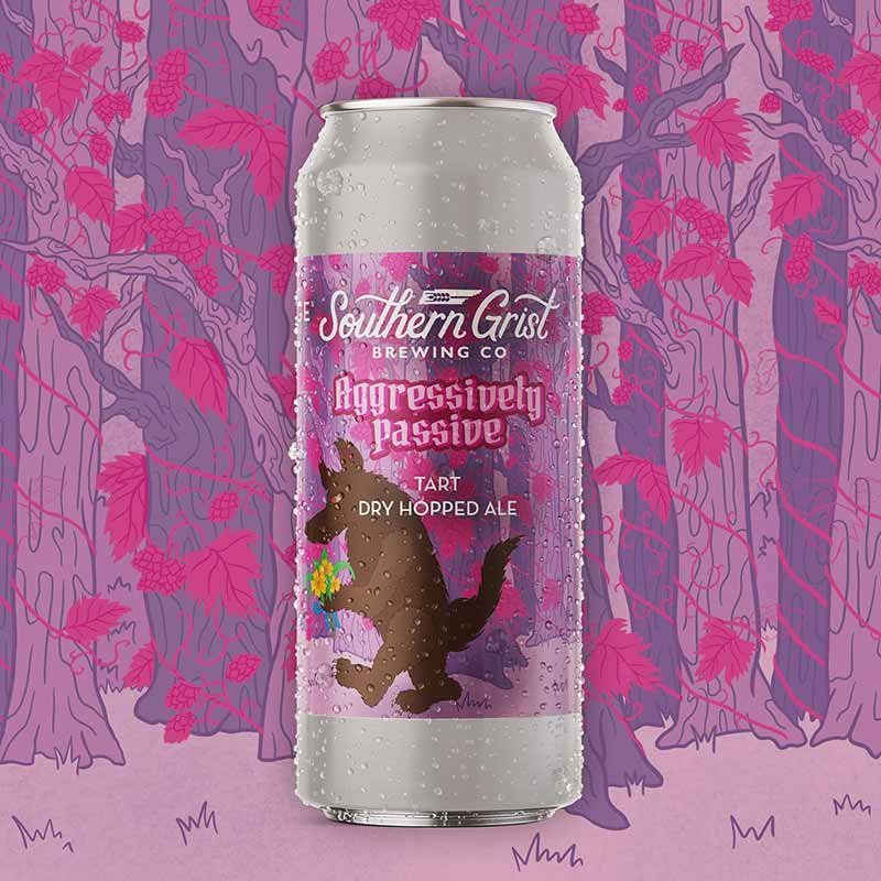 southern grist brewing company x new image brewing collab aggressively passive