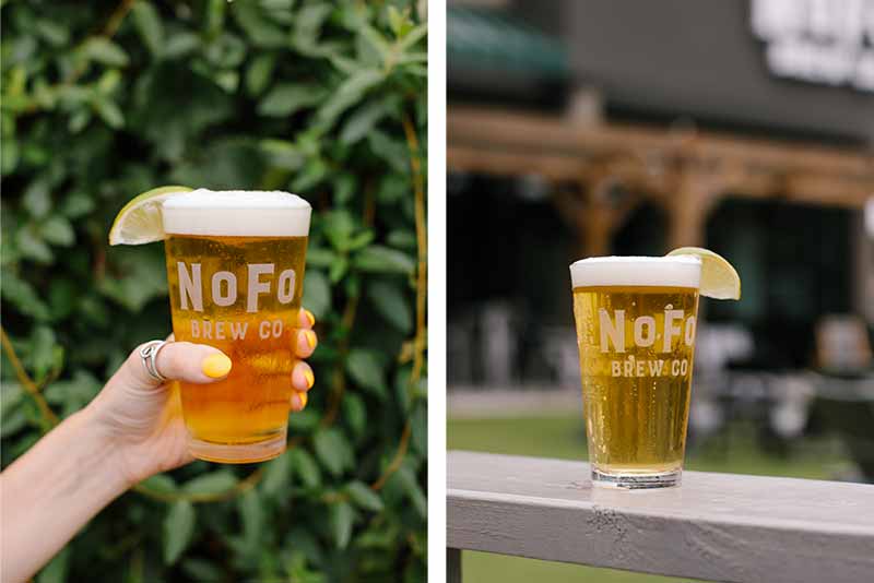 Promotion photos for NoFo Brew Co/'s Mexican-Style lager