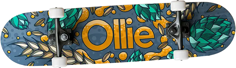 Olle custom skateboard