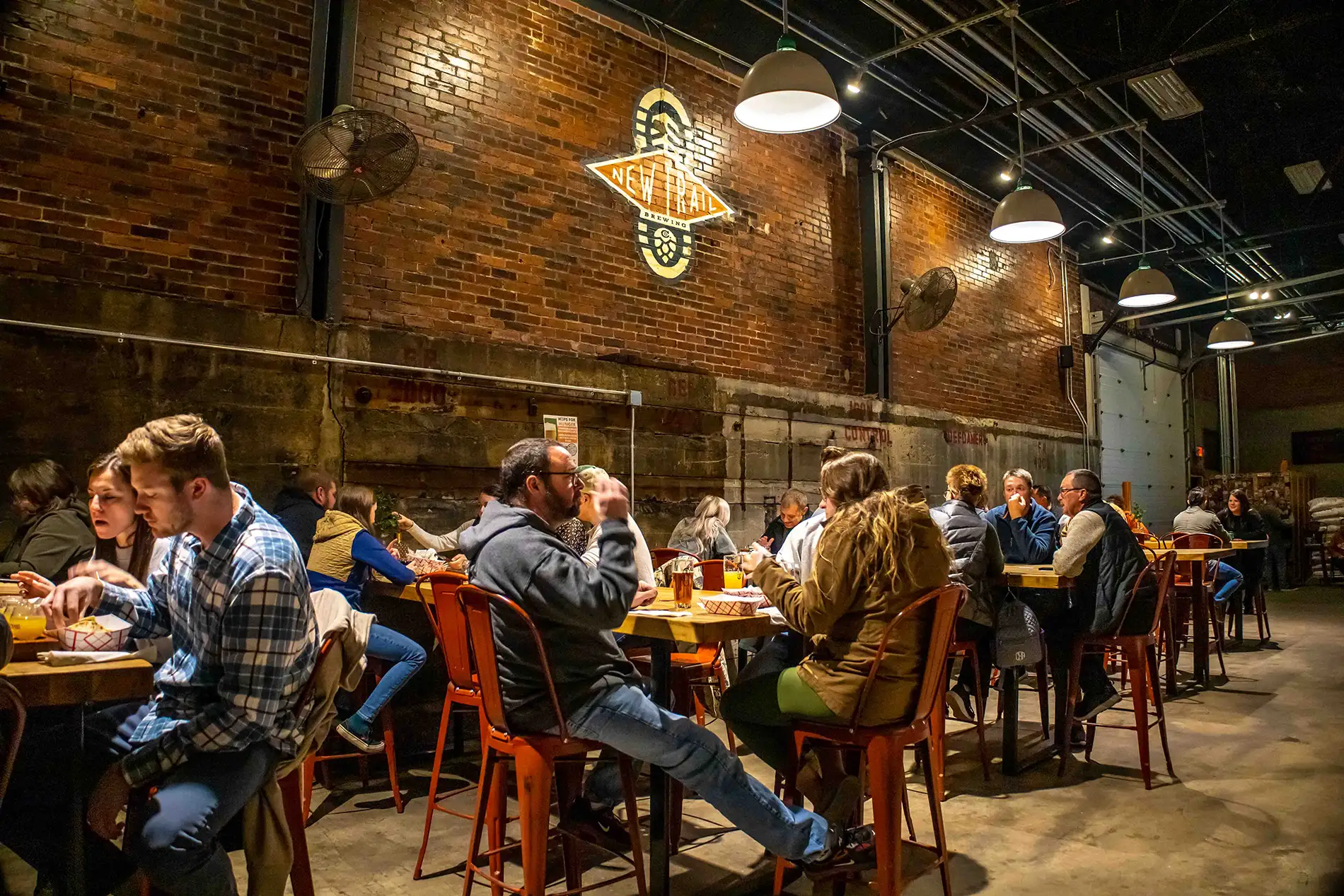 Inside New Trail Brewing