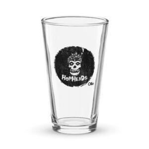 HopHeads Pint Glass