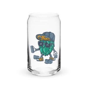 Ollie Crushable Can Glass