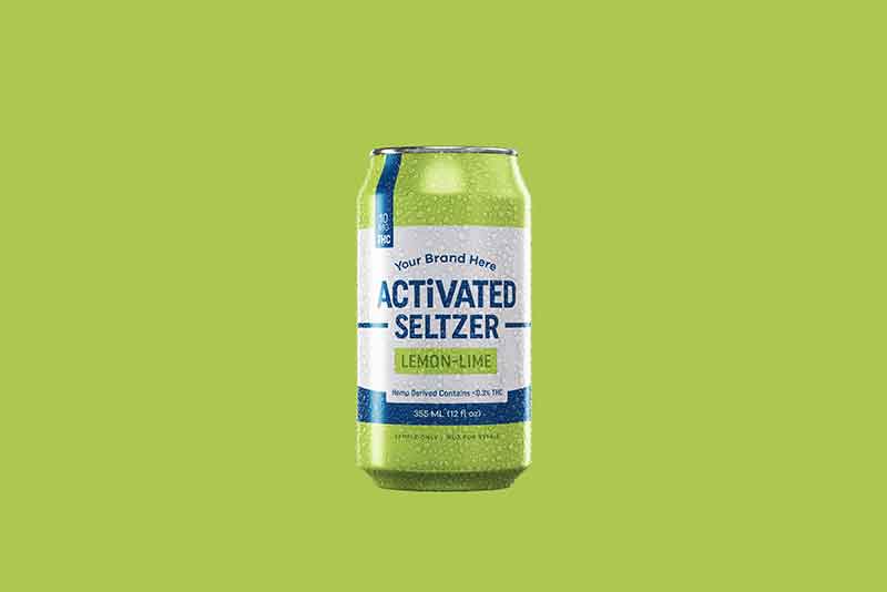 azuca lemon lime hemp beverage seltzer
