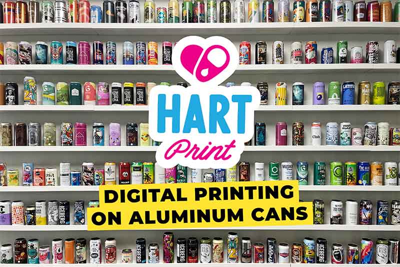 hart print digital printed cans